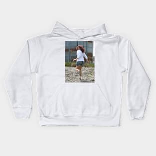 Portrait of a Teenager 3 Kids Hoodie